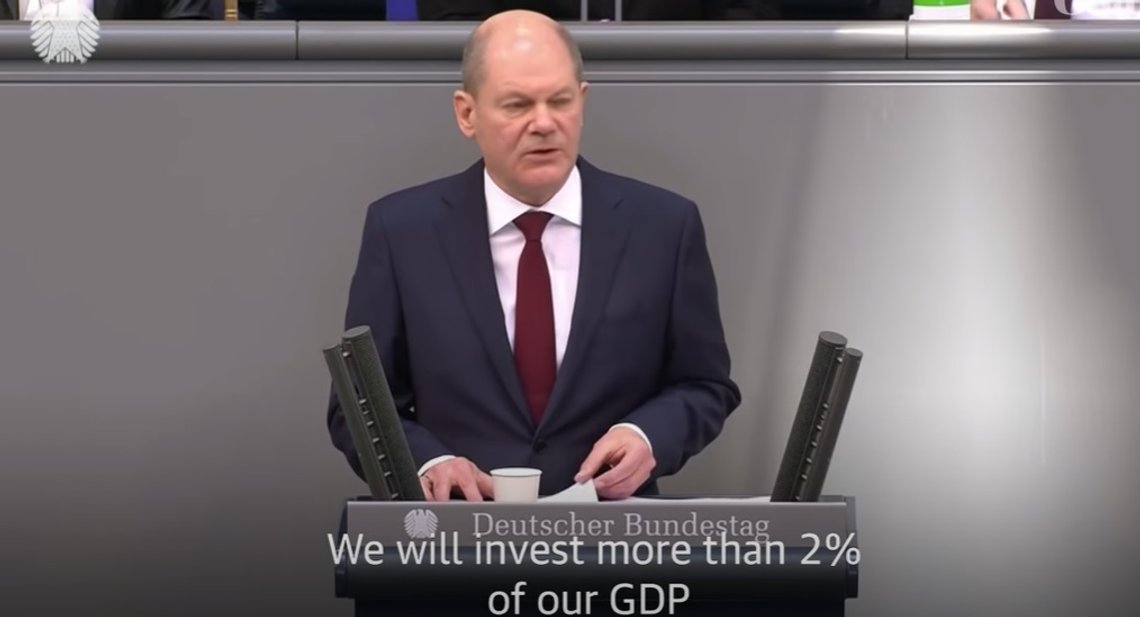 Olaf Scholz 27. februar 2022 Olaf Scholz 27. februar 2022