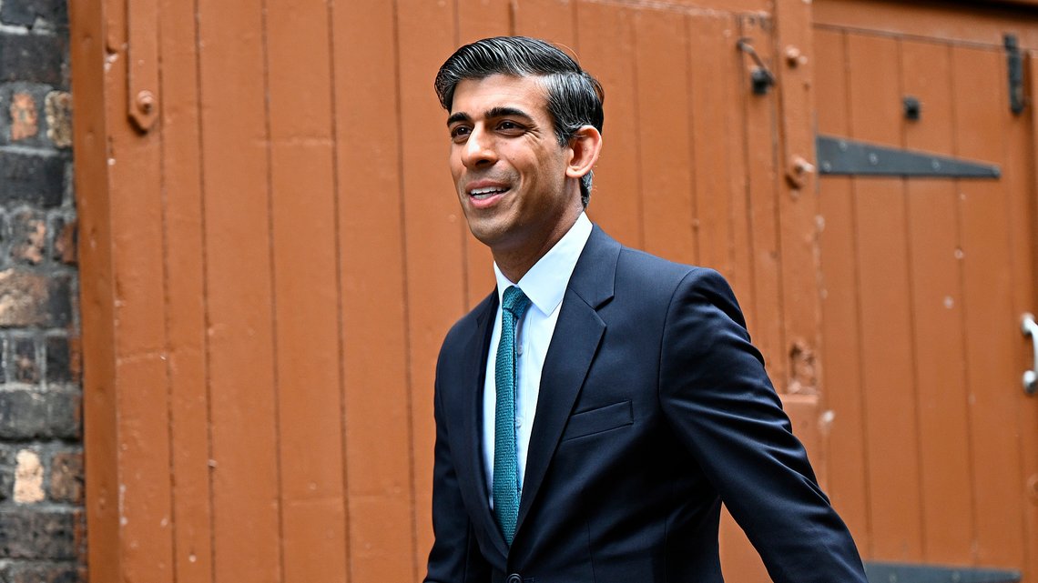 Britain's Chancellor of the Exchequer Rishi Sunak arrives for a regional cabinet meeting at Middleport Pottery in Stoke on Trent, England, Thursday, May 12, 2022. (Oli Scarff/Pool Photo via AP) Britain's Chancellor of the Exchequer Rishi Sunak arrives for a regional cabinet meeting at Middleport Pottery in Stoke on Trent, England, Thursday, May 12, 2022. (Oli Scarff/Pool Photo via AP)
