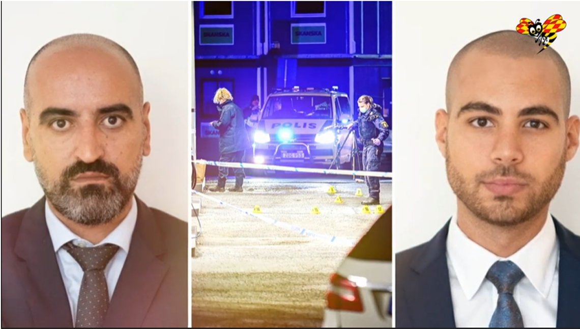 Ekrem Güngör og Amir Amdouni skal ha vært «juridiske muliggjørere» for det kriminelle Vårbynätverket.
Foto: Skjermdump video Expressen Ekrem Güngör og Amir Amdouni skal ha vært «juridiske muliggjørere» for det kriminelle Vårbynätverket.
Foto: Skjermdump video Expressen