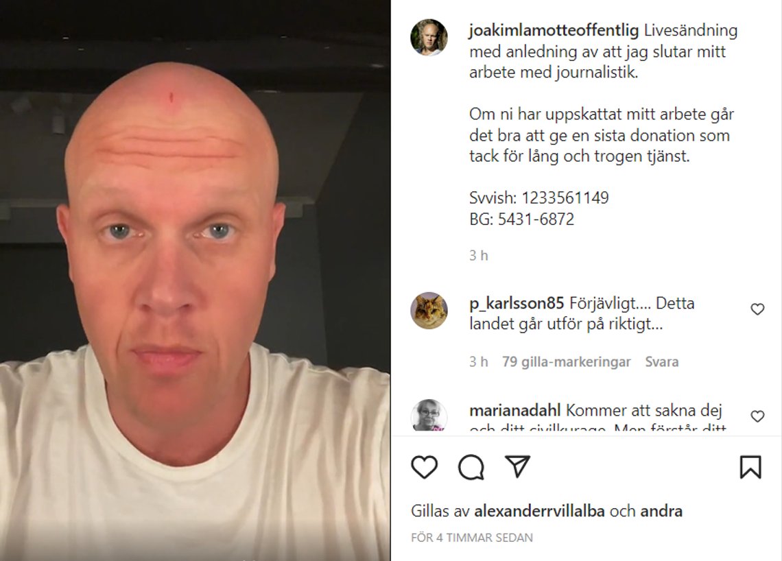 Foto: Skjermdump video Instagram Foto: Skjermdump video Instagram