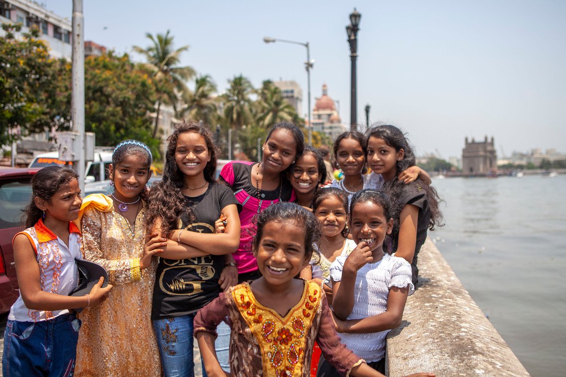 Gatebarn i Mumbai, India. Illustrasjonsfoto: Arnt Jensvoll Gatebarn i Mumbai, India. Illustrasjonsfoto: Arnt Jensvoll
