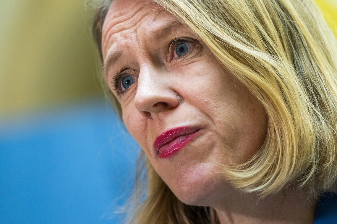 Utenriksminister Anniken Huitfeldt (Ap) sier at Norge jobber gjennom FNs sikkerhetsråd for å få på plass en sikkerhetsresolusjon om Afghanistan. Det er viktig å støtte opp om opposisjonen og sivilsamfunnet i landet, understreker hun. Foto: Håkon Mosvold Larsen, NTB. Utenriksminister Anniken Huitfeldt (Ap) sier at Norge jobber gjennom FNs sikkerhetsråd for å få på plass en sikkerhetsresolusjon om Afghanistan. Det er viktig å støtte opp om opposisjonen og sivilsamfunnet i landet, understreker hun. Foto: Håkon Mosvold Larsen, NTB.