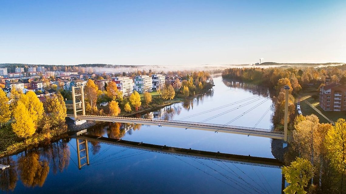 Innbyggerne i Skellefteå er i sjokk etter drapsforsøket på en ni år gammel jente. Foto: Skellefteå kommune Innbyggerne i Skellefteå er i sjokk etter drapsforsøket på en ni år gammel jente. Foto: Skellefteå kommune
