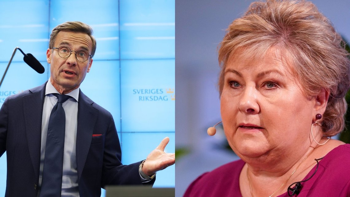 De kaller seg søsterparti. Men det virker som at mentaliteten er annerledes i Moderaterna enn i Høyre. Foto: Fredrik Persson / TT NYHETSBYRÅN / Terje Bendiksby/ NTB De kaller seg søsterparti. Men det virker som at mentaliteten er annerledes i Moderaterna enn i Høyre. Foto: Fredrik Persson / TT NYHETSBYRÅN / Terje Bendiksby/ NTB