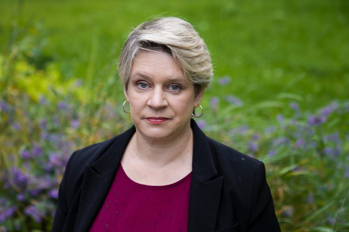 – Det er partene selv som i utgangspunktet er ansvarlige for å finne en løsning i slike saker. Men når konflikten kan medføre så store samfunnsmessige konsekvenser for hele Europa, har jeg ikke annet valg enn å gripe inn, sier arbeidsminister Marte Mjøs Persen (Ap). Foto: Javad Parsa / NTB – Det er partene selv som i utgangspunktet er ansvarlige for å finne en løsning i slike saker. Men når konflikten kan medføre så store samfunnsmessige konsekvenser for hele Europa, har jeg ikke annet valg enn å gripe inn, sier arbeidsminister Marte Mjøs Persen (Ap). Foto: Javad Parsa / NTB
