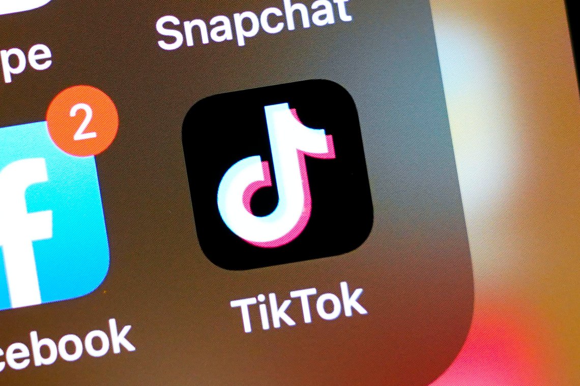 Oslo 20220214.
Appen til TikTok.
Foto: Lise Åserud / NTB Oslo 20220214.
Appen til TikTok.
Foto: Lise Åserud / NTB