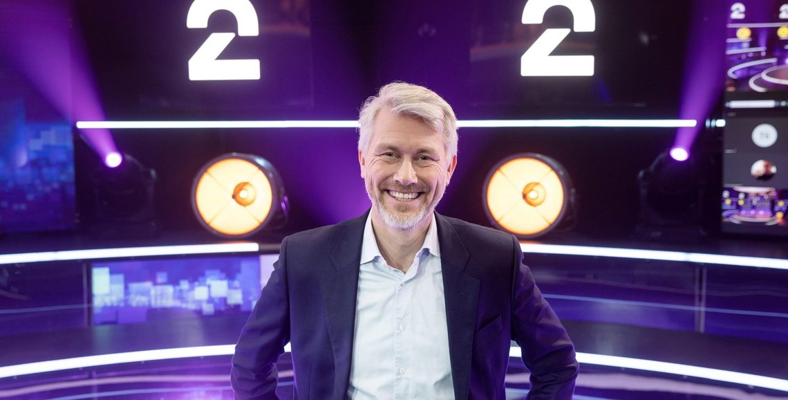 TV 2-sjef Olav T. Sandnes mener at Karianne Solbrække ikke er inhabil. Foto: Eivind Senneset / TV 2 TV 2-sjef Olav T. Sandnes mener at Karianne Solbrække ikke er inhabil. Foto: Eivind Senneset / TV 2