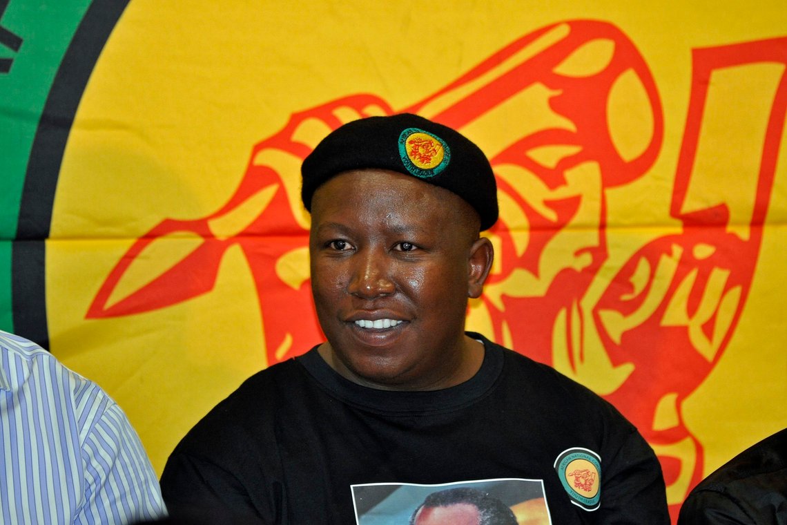 Julius Malemas Freedom Fighters ble frikjent i saken hvor han og partiet hans var anklaget for hatefulle ytringer. Foto: Wikimedia Commons Julius Malemas Freedom Fighters ble frikjent i saken hvor han og partiet hans var anklaget for hatefulle ytringer. Foto: Wikimedia Commons