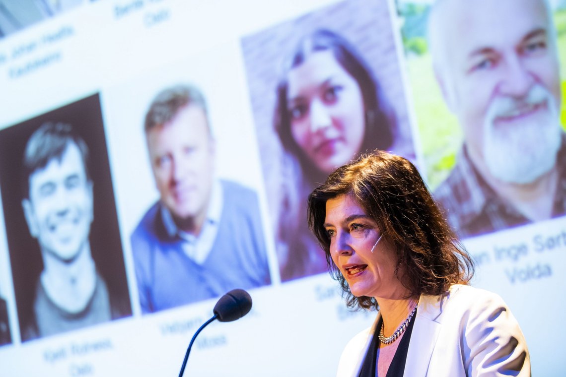 Stiftelsen Tinius-direktør Kjersti Løken Stavrum har ledet arbeidet til Ytringsfrihetskommisjonen. Foto: Håkon Mosvold Larsen / NTB Stiftelsen Tinius-direktør Kjersti Løken Stavrum har ledet arbeidet til Ytringsfrihetskommisjonen. Foto: Håkon Mosvold Larsen / NTB