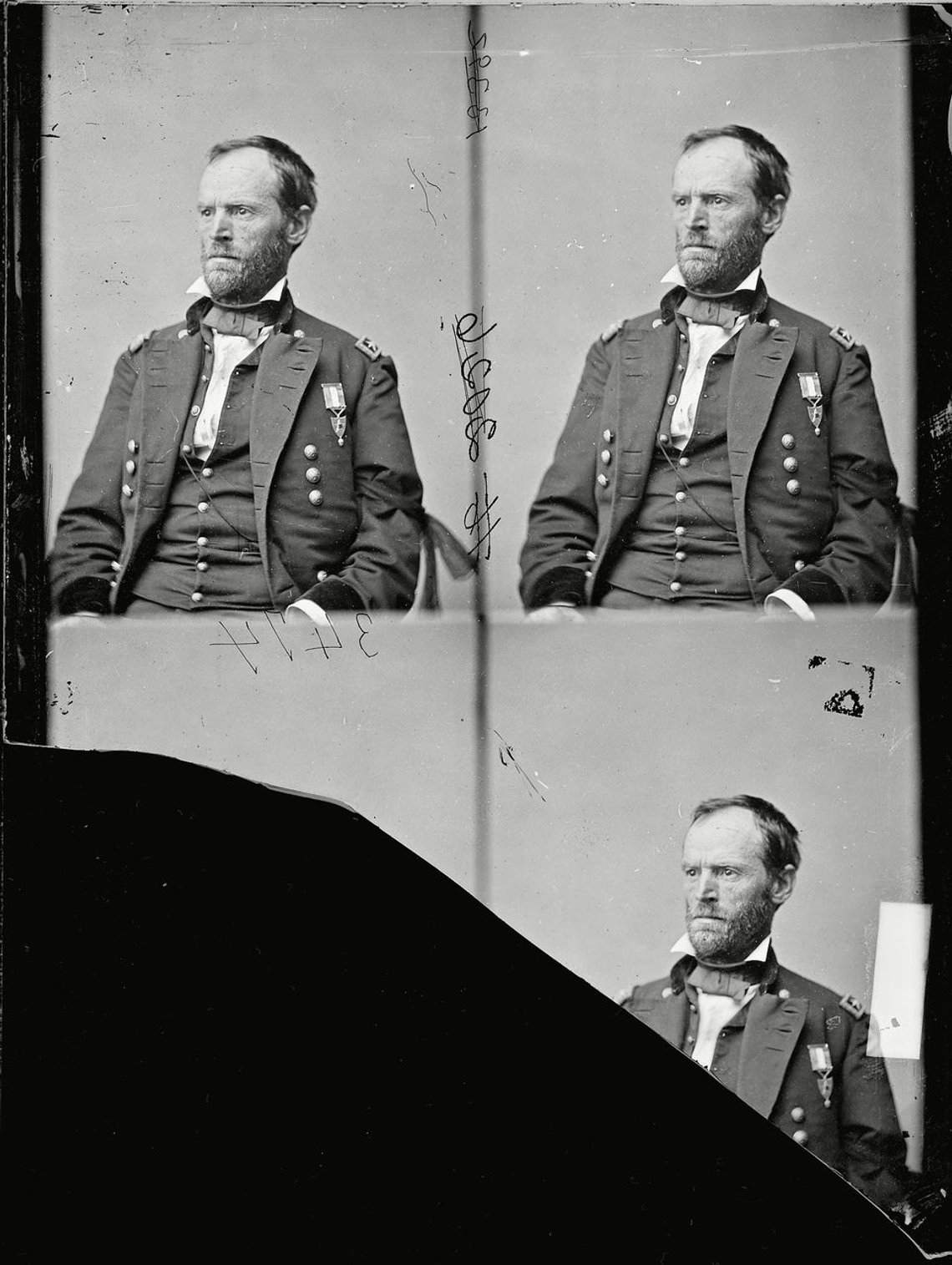General William Tecumseh Sherman, som Victor Davis Hanson mener hadde en stor del av æren for nordstatenes seier i den amerikanske borgerkrigen. Men i det sivile liv fungerte han ikke så bra. Foto: Mathew Brady/REX General William Tecumseh Sherman, som Victor Davis Hanson mener hadde en stor del av æren for nordstatenes seier i den amerikanske borgerkrigen. Men i det sivile liv fungerte han ikke så bra. Foto: Mathew Brady/REX