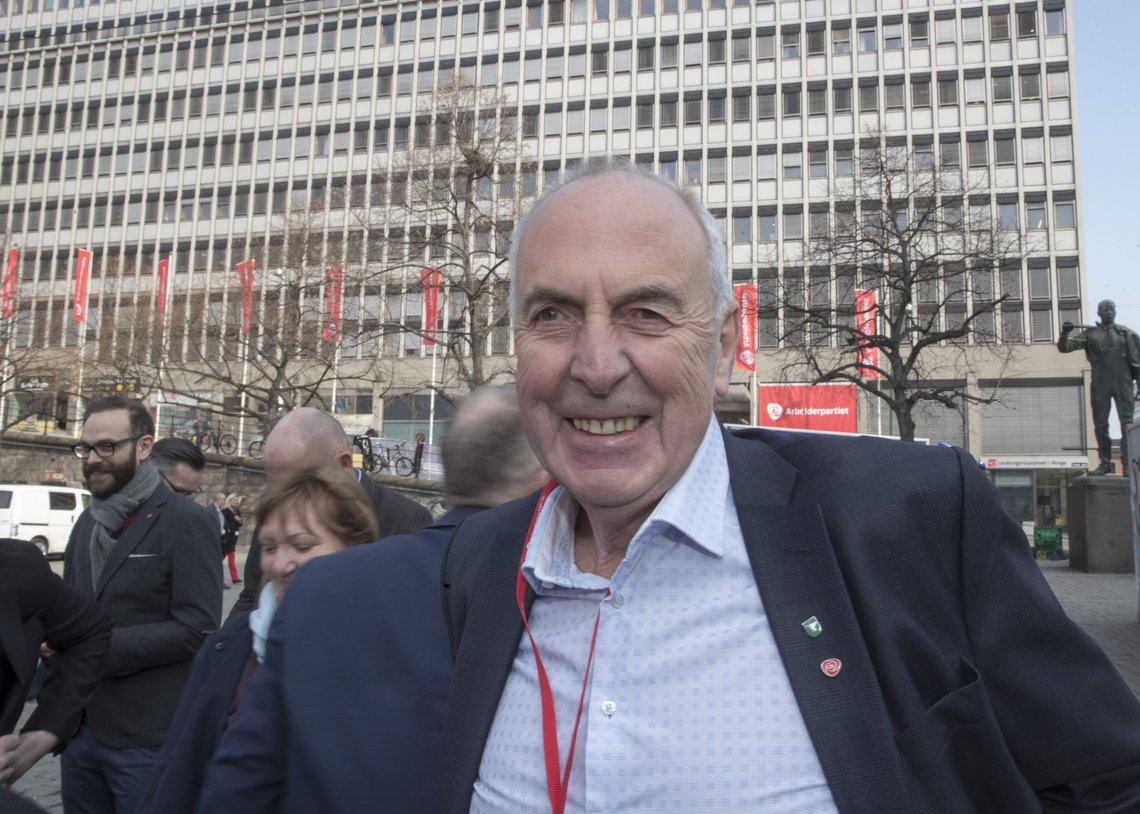 Oslo 20190404.
Stanley Wirak er representant for Rogaland under landsmøtet til Arbeiderpartiet i Folkets Hus.
Foto: Terje Pedersen / NTB Oslo 20190404.
Stanley Wirak er representant for Rogaland under landsmøtet til Arbeiderpartiet i Folkets Hus.
Foto: Terje Pedersen / NTB