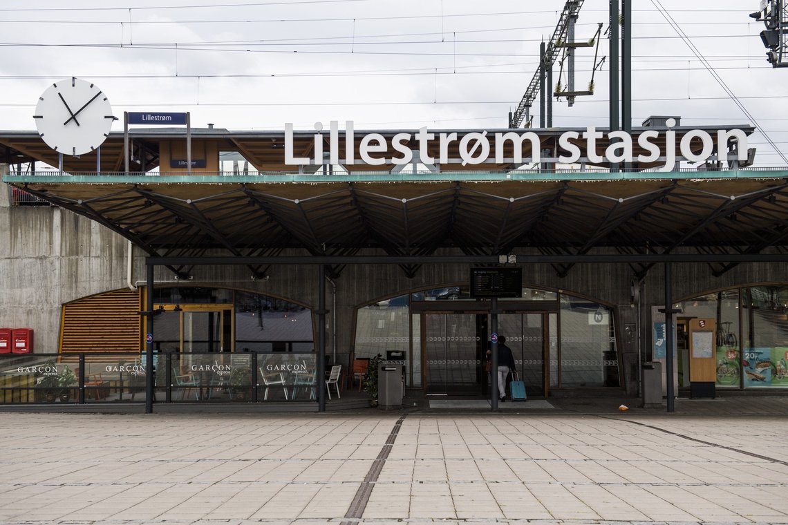 Lillestrøm 20170726.
Lillestrøm stasjon.
Foto: Jon Olav Nesvold / NTB Lillestrøm 20170726.
Lillestrøm stasjon.
Foto: Jon Olav Nesvold / NTB