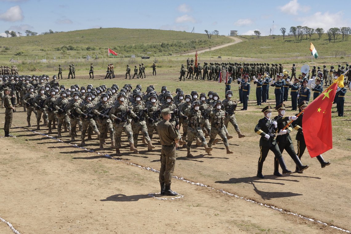Kina er blant landene som deltar i den russiske militærøvelsen Vostok. Foto: Vadim Savitskij / Russlands forsvarsdepartement / AP / NTB Kina er blant landene som deltar i den russiske militærøvelsen Vostok. Foto: Vadim Savitskij / Russlands forsvarsdepartement / AP / NTB