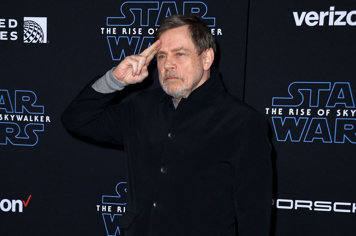 Mark Hamill, som spilte Luke Skywalker i filmene Star Wars, allierer seg nå med Ukraina i kampen mot Russland. Foto: VALERIE MACON / AFP / NTB Mark Hamill, som spilte Luke Skywalker i filmene Star Wars, allierer seg nå med Ukraina i kampen mot Russland. Foto: VALERIE MACON / AFP / NTB