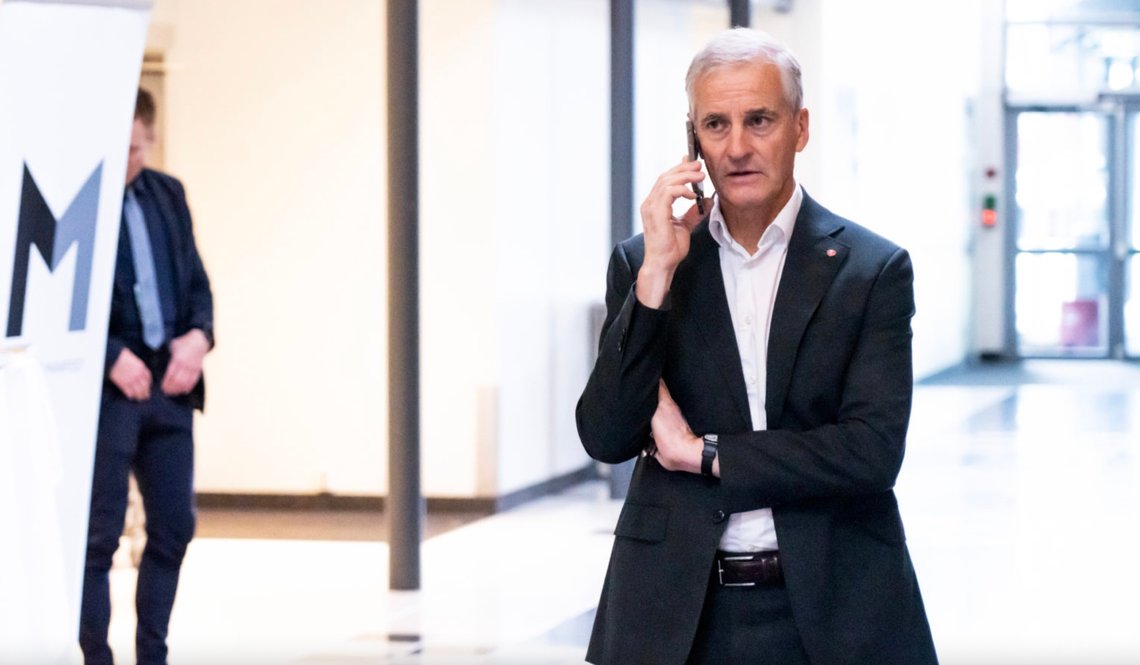 Statsminister Jonas Gahr Støre (Ap) har hatt flere samtaler med EU-topp Ursula von der Leyen den siste uken. Norge er også med i en egen arbeidsgruppe med EU som skal finne løsninger på den skyhøye gassprisen. Foto: Ole Berg-Rusten / NTB Statsminister Jonas Gahr Støre (Ap) har hatt flere samtaler med EU-topp Ursula von der Leyen den siste uken. Norge er også med i en egen arbeidsgruppe med EU som skal finne løsninger på den skyhøye gassprisen. Foto: Ole Berg-Rusten / NTB