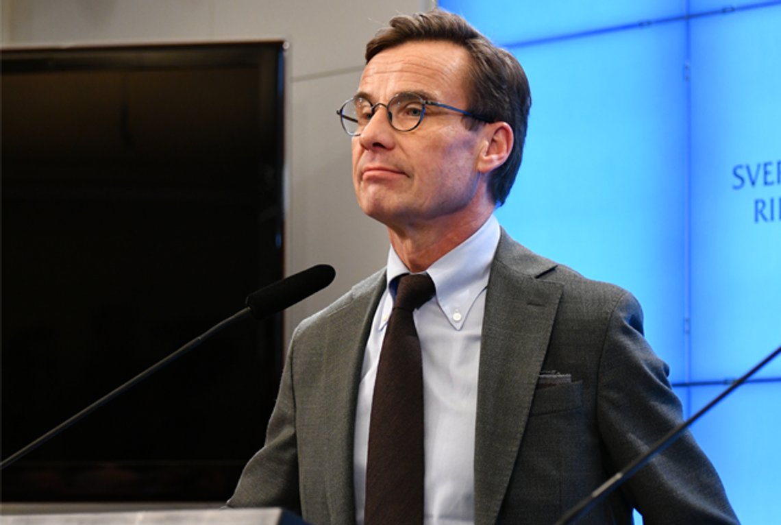 Moderaternas partiledare Ulf Kristersson. Foto: Roger Sahlström Moderaternas partiledare Ulf Kristersson. Foto: Roger Sahlström