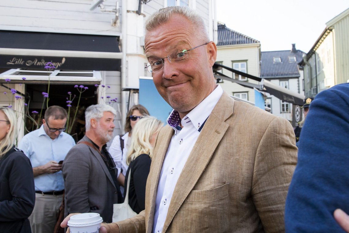 Leder Hans Jørgen Lysglimt Johansen i det omstridte partiet Alliansen. Her fotografert under Arendalsuka. Foto: Håkon Mosvold Larsen / NTB. Leder Hans Jørgen Lysglimt Johansen i det omstridte partiet Alliansen. Her fotografert under Arendalsuka. Foto: Håkon Mosvold Larsen / NTB.