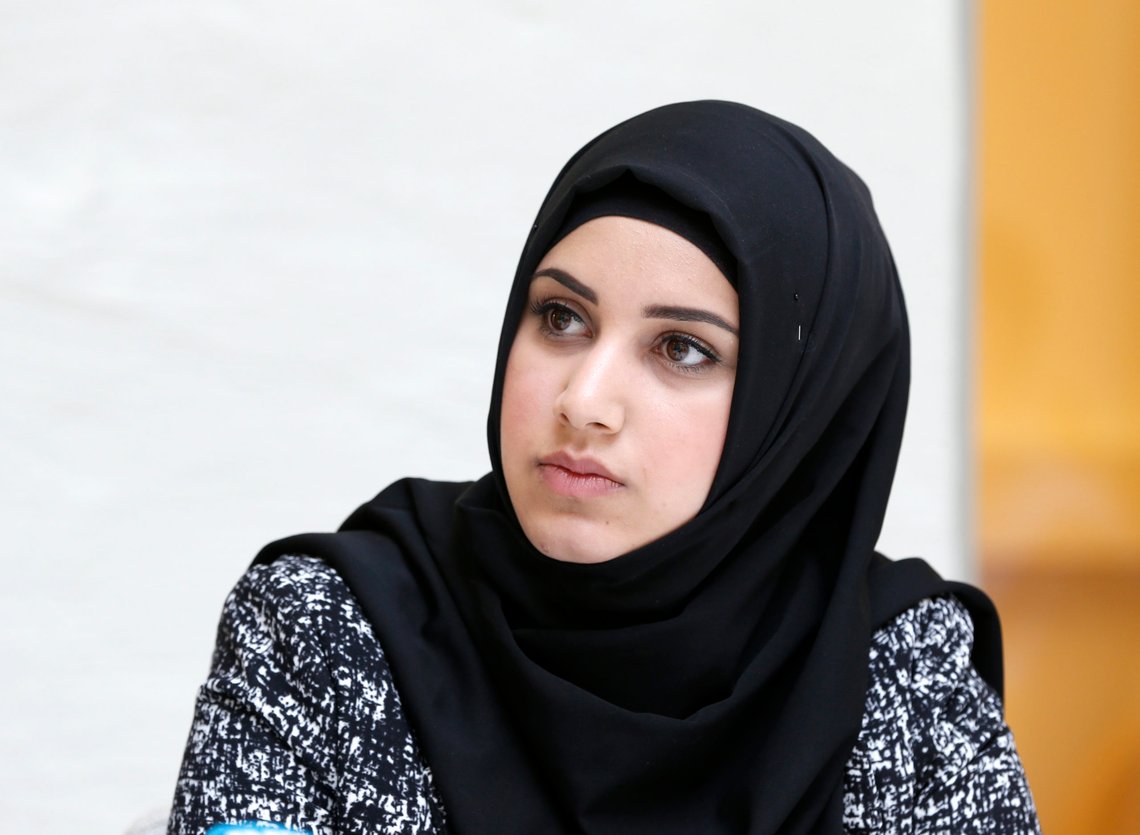 Faten Mahdi Al-Hussaini fikk eget program i NRK, noe som skapte debatt. Hijab-debatten har ikke stanset opp, selv om NRK gjør så godt de kan. Foto: Terje Pedersen / NTB Faten Mahdi Al-Hussaini fikk eget program i NRK, noe som skapte debatt. Hijab-debatten har ikke stanset opp, selv om NRK gjør så godt de kan. Foto: Terje Pedersen / NTB