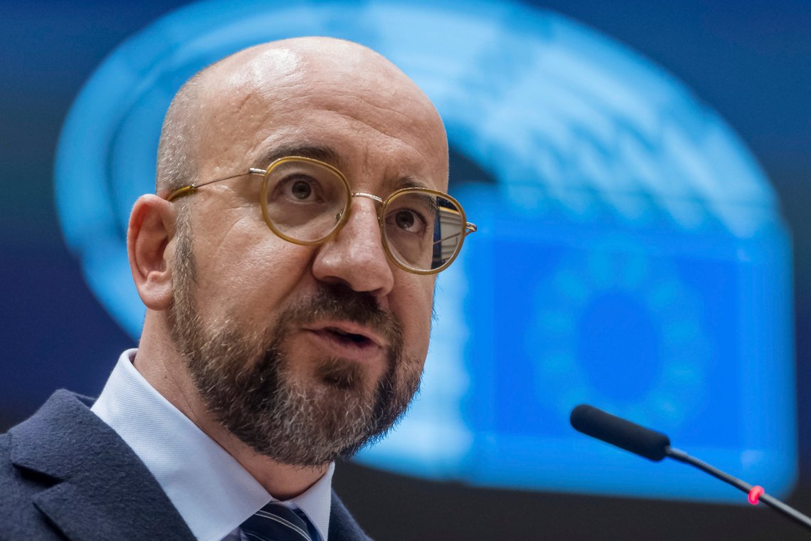 EU-president Charles Michel har frekkhetens nådegave. Nå gir han Norge skylden for EUs problemer. Foto: Geert Vanden Wijngaert / AP / NTB EU-president Charles Michel har frekkhetens nådegave. Nå gir han Norge skylden for EUs problemer. Foto: Geert Vanden Wijngaert / AP / NTB
