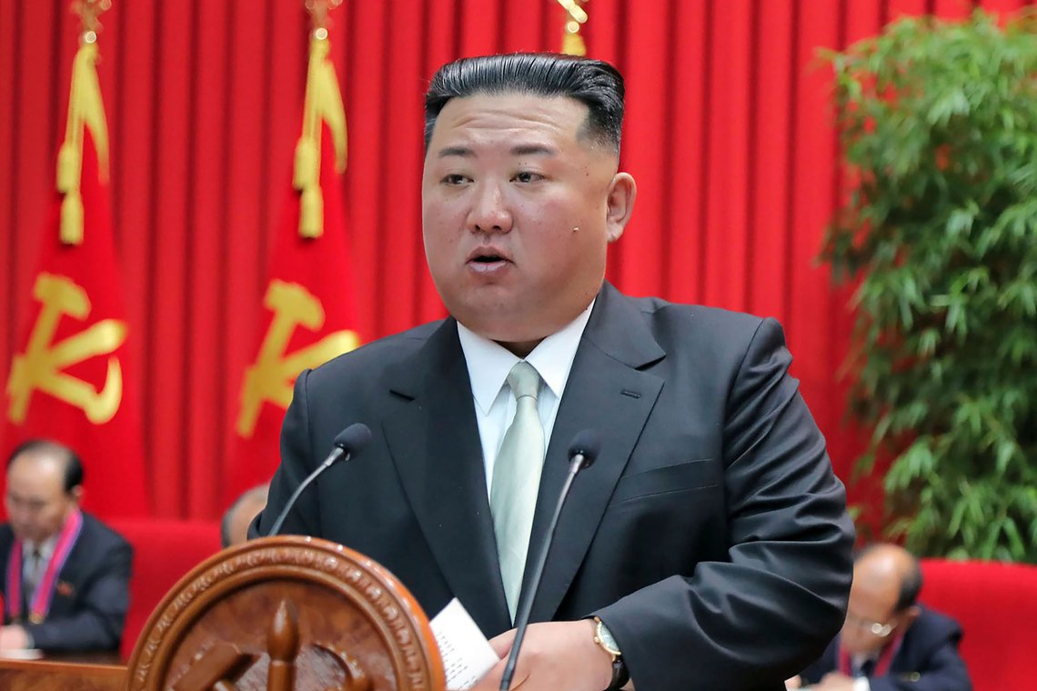 Nord-Koreas leder Kim Jong-un har i høst gjennomført en rekke rakettester. Foto: KCNA / AP / NTB Nord-Koreas leder Kim Jong-un har i høst gjennomført en rekke rakettester. Foto: KCNA / AP / NTB