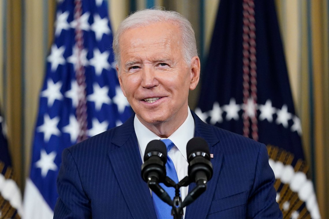 USAs president Joe Biden kommenterer mellomvalget dagen derpå. Foto: Susan Walsh / AP / NTB USAs president Joe Biden kommenterer mellomvalget dagen derpå. Foto: Susan Walsh / AP / NTB