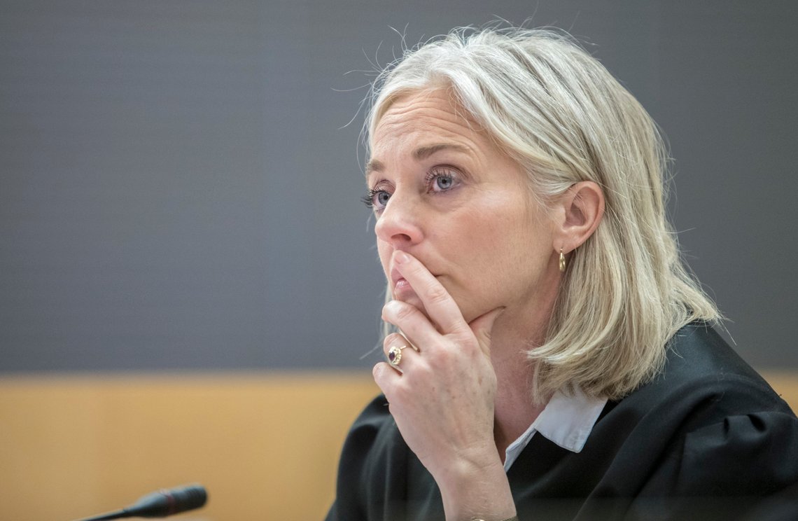 - Dette er forsøk på ren likvidering. Det er bare flaks at han ikke er død, sa statsadvokat Trude Antonsen under sin prosedyre. Foto: Ole Berg-Rusten / NTB - Dette er forsøk på ren likvidering. Det er bare flaks at han ikke er død, sa statsadvokat Trude Antonsen under sin prosedyre. Foto: Ole Berg-Rusten / NTB