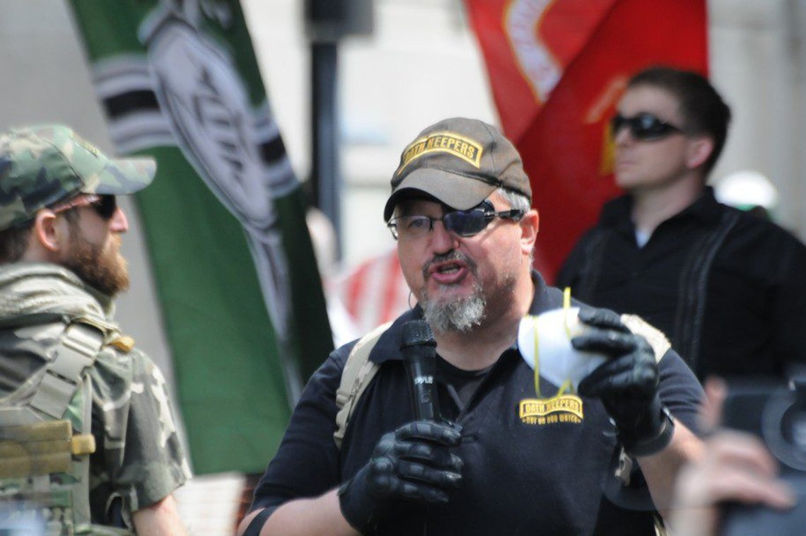 Stewart Rhodes, leder av Oath Keepers Stewart Rhodes, leder av Oath Keepers
