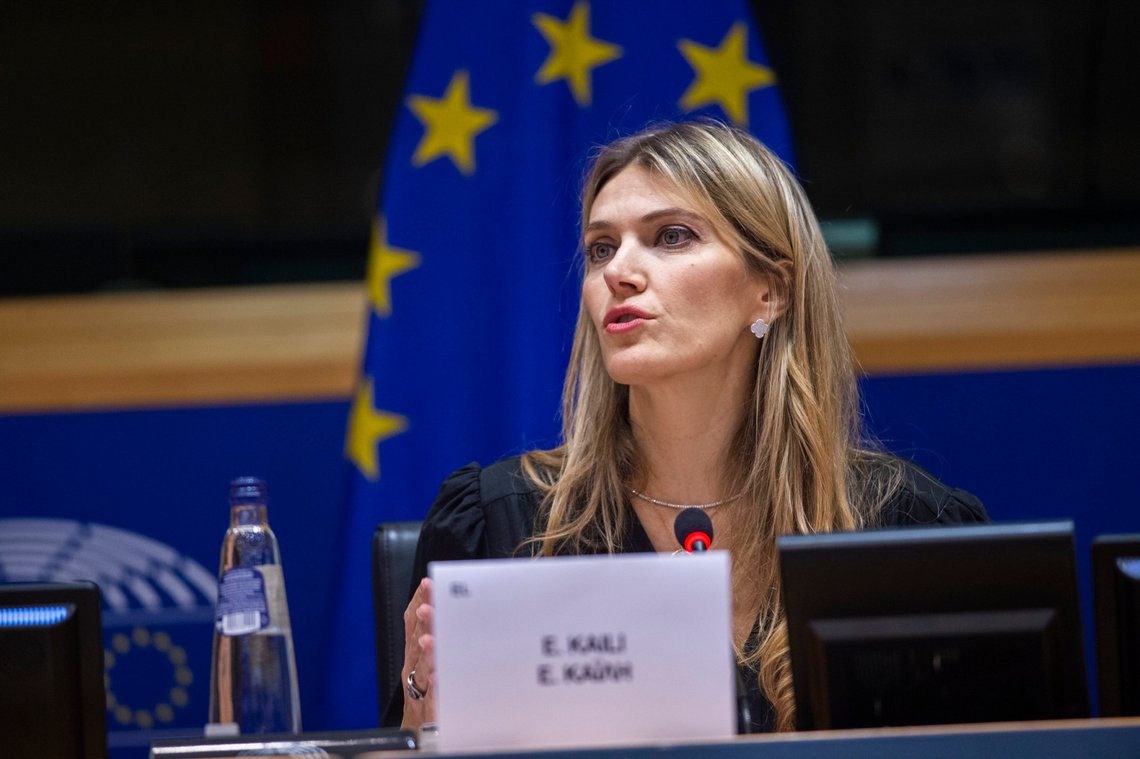Prosessen er startet for å avsette Eva Kaili som visepresident i EU-parlamentet etter at hun ble arrestert for korrupsjon. Foto: EU-parlamentet / AP / NTB Prosessen er startet for å avsette Eva Kaili som visepresident i EU-parlamentet etter at hun ble arrestert for korrupsjon. Foto: EU-parlamentet / AP / NTB