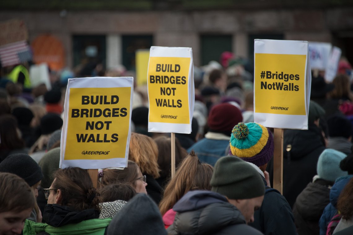 OSLO - JANUARY 21: Thousands join the Women's March Norway, one of 670 global protests on the day after the inauguration of U.S. President Donald Trump, Oslo, January 21, 2017. Photo: Shutterstock, Ryan Rodrick Beiler, Norway OSLO - JANUARY 21: Thousands join the Women's March Norway, one of 670 global protests on the day after the inauguration of U.S. President Donald Trump, Oslo, January 21, 2017. Photo: Shutterstock, Ryan Rodrick Beiler, Norway
