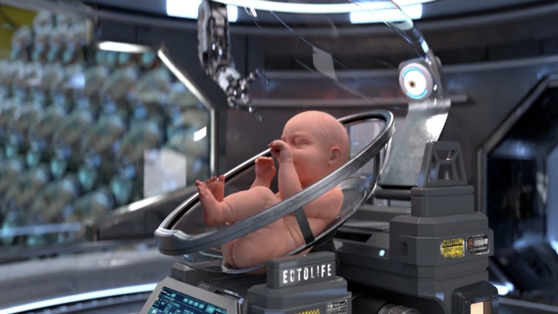 En babyfabrikk vil produsere 30.000 kunstige fostre i året. Betaler du ekstra kan du designe barnet etter eget ønske. Skjermdump YouTube/ EctoLife En babyfabrikk vil produsere 30.000 kunstige fostre i året. Betaler du ekstra kan du designe barnet etter eget ønske. Skjermdump YouTube/ EctoLife