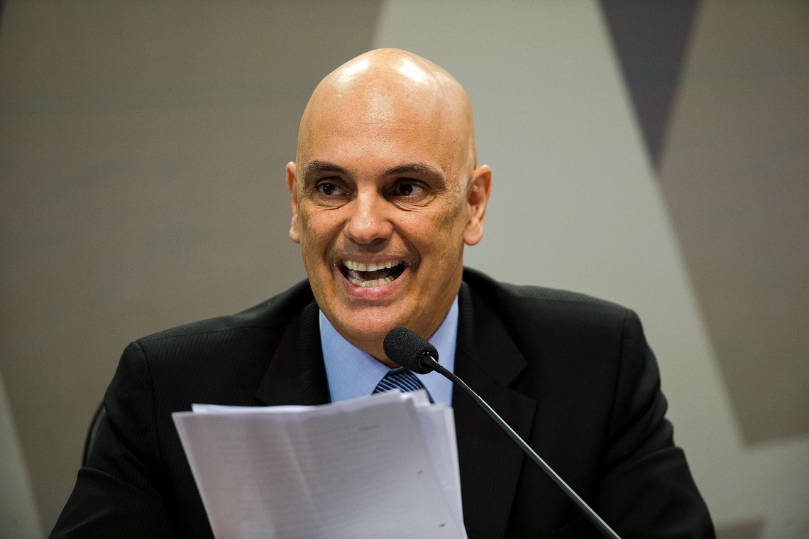 Brasils «diktator» Alexandre de Moraes. Foto: Agência Brasil CC BY 3.0 BR Brasils «diktator» Alexandre de Moraes. Foto: Agência Brasil CC BY 3.0 BR