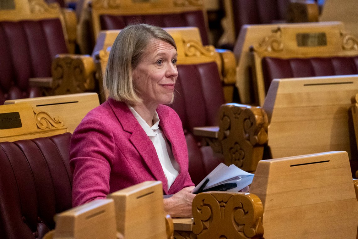 Utenriksminister Anniken Huitfeldt (Ap) sier at muligheten for å drive handel med Russland er avgrensa og innebærer høy risiko. Foto: Terje Pedersen / NTB Utenriksminister Anniken Huitfeldt (Ap) sier at muligheten for å drive handel med Russland er avgrensa og innebærer høy risiko. Foto: Terje Pedersen / NTB