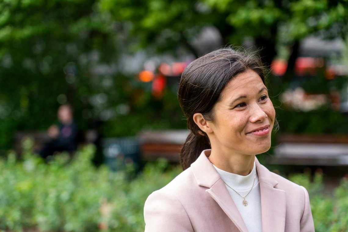 Lan Marie Berg (MDG) vil at også ungdoms- og lokalpolitikere skal kunne få beskyttelse av PST. Foto: Terje Pedersen / NTB Lan Marie Berg (MDG) vil at også ungdoms- og lokalpolitikere skal kunne få beskyttelse av PST. Foto: Terje Pedersen / NTB