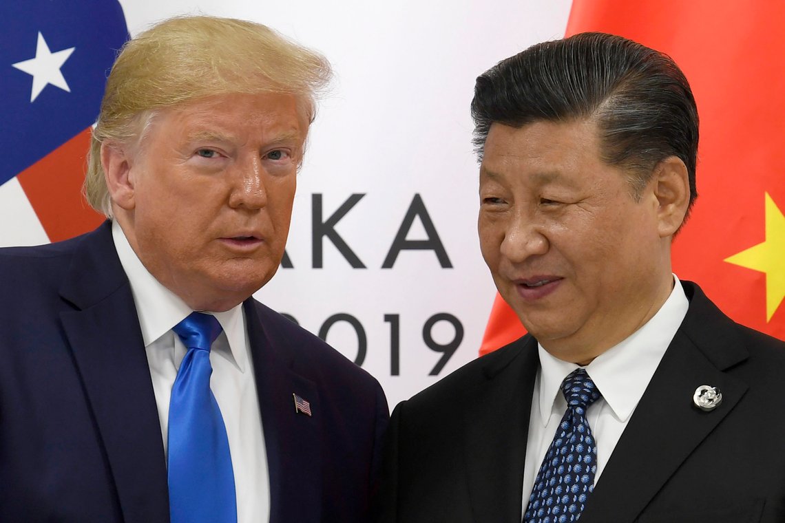 Trump utfordret den kinesiske økonomien, men fikk liten støtte fra andre vestlige land. Foto: AP /Susan Walsh/ NTB Trump utfordret den kinesiske økonomien, men fikk liten støtte fra andre vestlige land. Foto: AP /Susan Walsh/ NTB