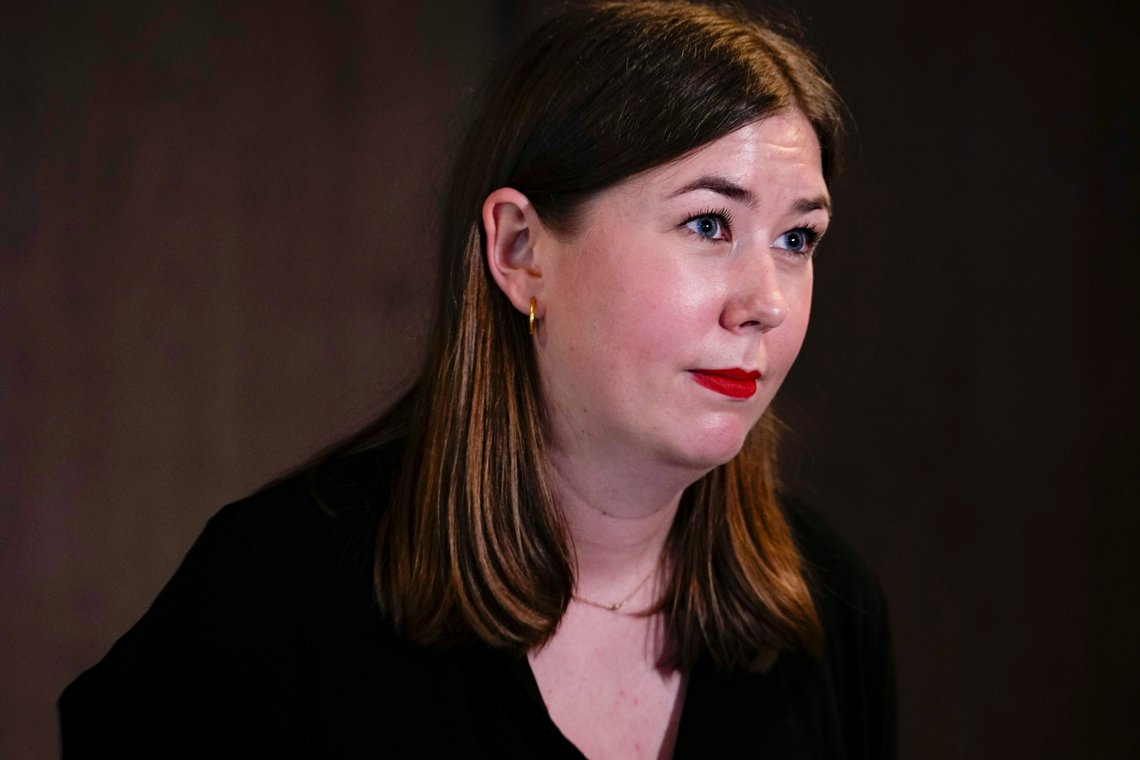 AUF-leder Astrid Hoem mener det haster med å sikre migranter som er i Norge uten oppholdstillatelse rett til mer helsehjelp,. Foto: Javad Parsa, NTB. AUF-leder Astrid Hoem mener det haster med å sikre migranter som er i Norge uten oppholdstillatelse rett til mer helsehjelp,. Foto: Javad Parsa, NTB.