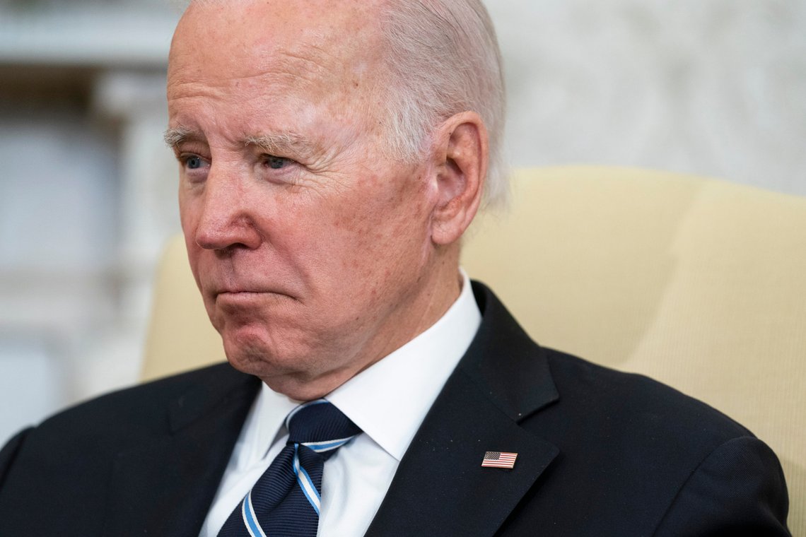 FILE - President Joe Biden listens as Japanese Prime Minister Fumio Kishida speaks during a meeting in the Oval Office of the White House, Friday, Jan. 13, 2023, in Washington. (AP Photo/Evan Vucci, File) FILE - President Joe Biden listens as Japanese Prime Minister Fumio Kishida speaks during a meeting in the Oval Office of the White House, Friday, Jan. 13, 2023, in Washington. (AP Photo/Evan Vucci, File)