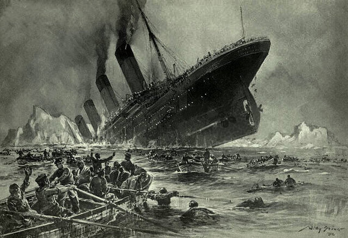 Titanic var usårbar, men sank på grunn av overmot. Den vestlige sivilisasjonen beveger seg i samme retning, i stormskritt. Gravering av Willy Stöwer/ Wikipedia Titanic var usårbar, men sank på grunn av overmot. Den vestlige sivilisasjonen beveger seg i samme retning, i stormskritt. Gravering av Willy Stöwer/ Wikipedia