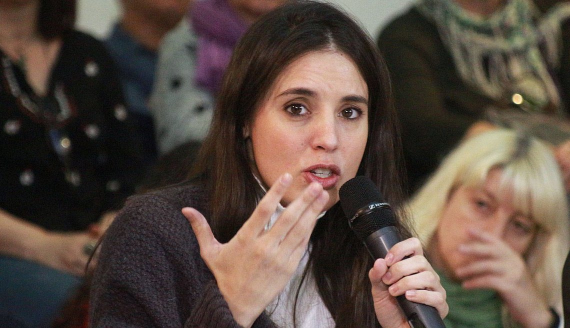 Spanias likestillingsminister Irene Montero: Foto: Wikimedia Commons Spanias likestillingsminister Irene Montero: Foto: Wikimedia Commons