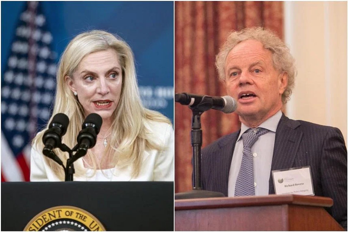 Lael Brainard (til venstre) og Richard Revesz er to nye klimaekstremister som får toppstillinger i Det hvite hus. Foto: New York Times Lael Brainard (til venstre) og Richard Revesz er to nye klimaekstremister som får toppstillinger i Det hvite hus. Foto: New York Times