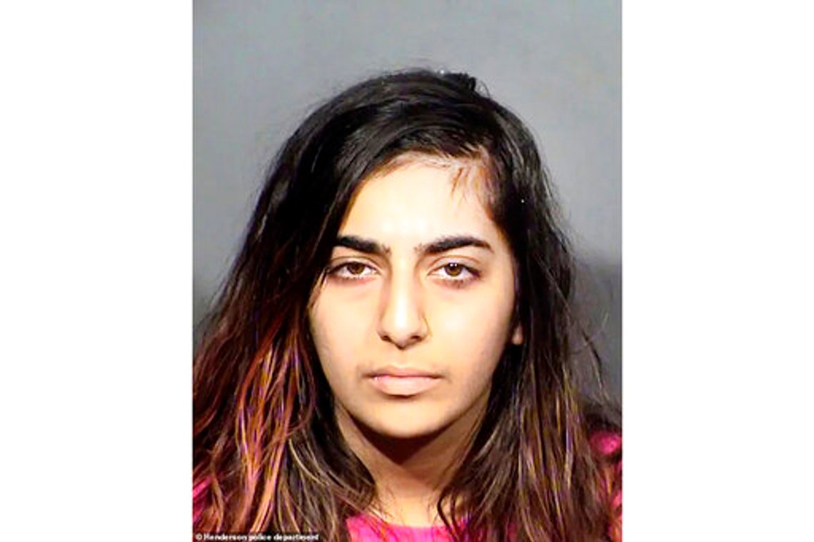 Foto: Henderson Police Department, Texas. Iranskkfødte Nika Nikoubin knivstakk en mann hun hadde møtt på datingappen Plenty of Fish, for å hevne USAs drap på Qasem Soleimani. Foto: Henderson Police Department, Texas. Iranskkfødte Nika Nikoubin knivstakk en mann hun hadde møtt på datingappen Plenty of Fish, for å hevne USAs drap på Qasem Soleimani.
