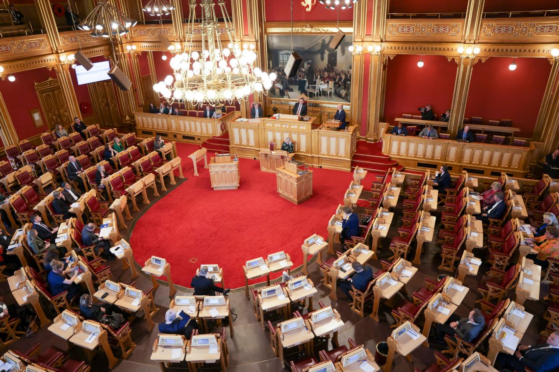 Opposisjonen er misfornøyd med endringene regjeringen har gjort i strømstøtten.
Foto: Terje Pedersen / NTB Opposisjonen er misfornøyd med endringene regjeringen har gjort i strømstøtten.
Foto: Terje Pedersen / NTB