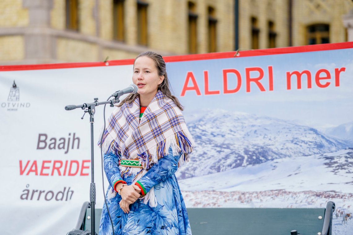 Sametingsråd med ansvar for kultur, Maja Kristine Jåma, mener Samerådet påpeker noe viktig.
Foto: Stian Lysberg Solum / NTB Sametingsråd med ansvar for kultur, Maja Kristine Jåma, mener Samerådet påpeker noe viktig.
Foto: Stian Lysberg Solum / NTB