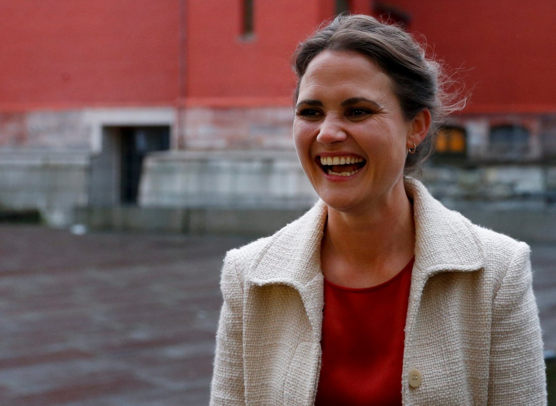 Stavanger 20190909.
Folkevalgvake i Stavanger Aftenblad sine lokaler. Et samarbeid mellom Stavanger Aftenblad og NRK Rogaland. Ordførerkandidat for Stavanger Arbeiderparti Kari Nessa Nordtun ankommer.
Foto: Jan Kåre Ness / NTB Stavanger 20190909.
Folkevalgvake i Stavanger Aftenblad sine lokaler. Et samarbeid mellom Stavanger Aftenblad og NRK Rogaland. Ordførerkandidat for Stavanger Arbeiderparti Kari Nessa Nordtun ankommer.
Foto: Jan Kåre Ness / NTB