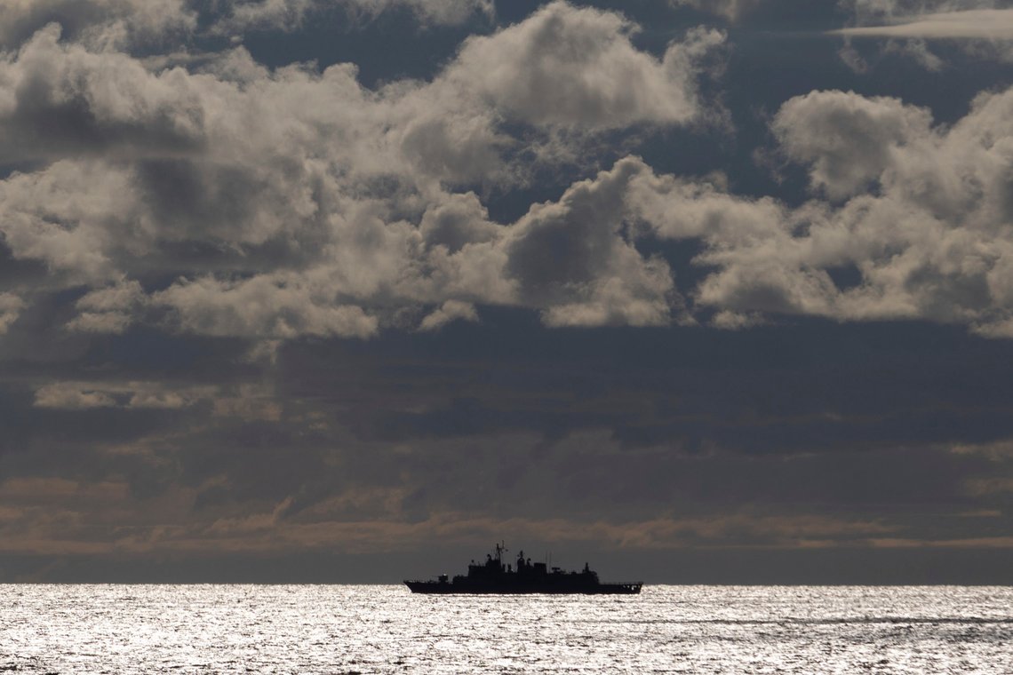The Finnish Hameenmaa-class Minelayer FNS Hameenmaa (MM 02) operating in the Baltic Sea, Saturday, Sept. 3, 2022. Amid Russia's war on Ukraine and tensions in the Baltic Sea region, USS Kearsarge is the first U.S. Navy amphibious assault ship in at least 20 years to be taking part in international training in the Baltic. (AP Photo/Michal Dyjuk) The Finnish Hameenmaa-class Minelayer FNS Hameenmaa (MM 02) operating in the Baltic Sea, Saturday, Sept. 3, 2022. Amid Russia's war on Ukraine and tensions in the Baltic Sea region, USS Kearsarge is the first U.S. Navy amphibious assault ship in at least 20 years to be taking part in international training in the Baltic. (AP Photo/Michal Dyjuk)