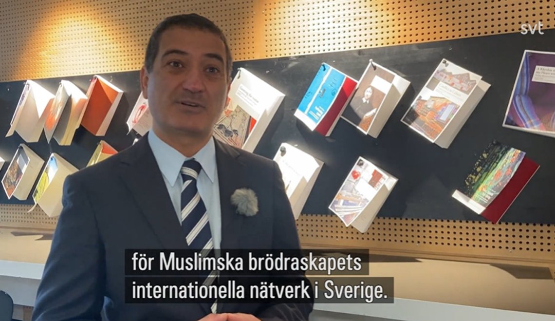 Sameh Egyptson.
Foto: Skjermbilde, video SVT Sameh Egyptson.
Foto: Skjermbilde, video SVT