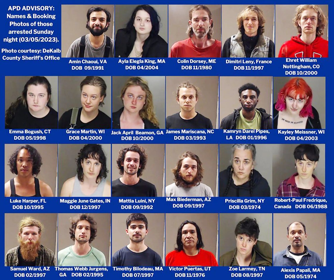 Foto: DeKalb County Sheriff's Office, Georgia. Foto: DeKalb County Sheriff's Office, Georgia.