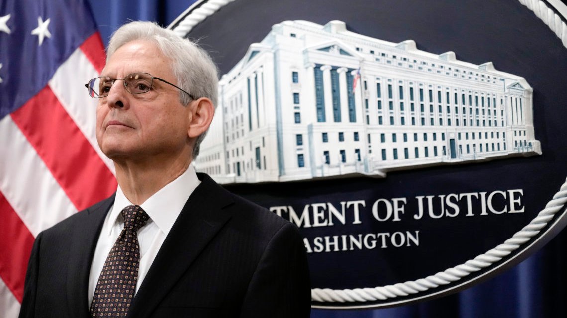 Justisminister Merrick Garland. (AP Photo/Carolyn Kaster) Justisminister Merrick Garland. (AP Photo/Carolyn Kaster)
