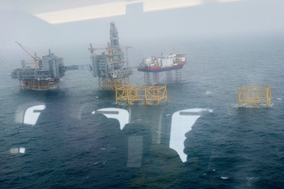 Johan Sverdrup feltet er en av oljefeltene som på grunn av klimatiltak drives av strøm fra land. Foto: Carina Johansen / NTB Johan Sverdrup feltet er en av oljefeltene som på grunn av klimatiltak drives av strøm fra land. Foto: Carina Johansen / NTB