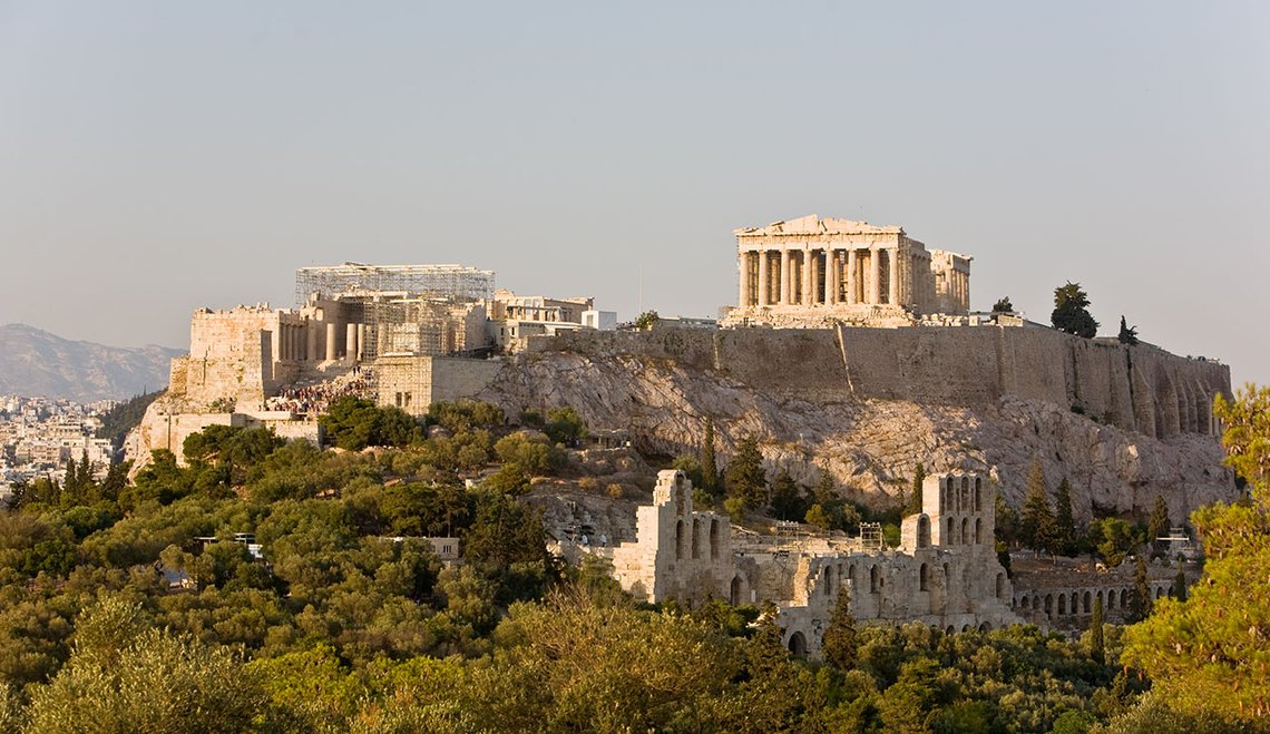 Athen. Utsikt mot Akropolis. Foto: Arnt Jensvoll / Document Athen. Utsikt mot Akropolis. Foto: Arnt Jensvoll / Document