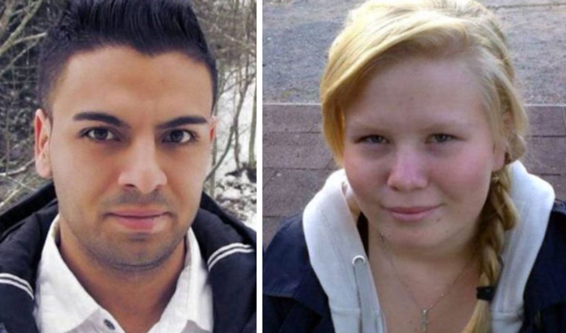 Afghaneren Ramin Azimi voldtok, myrdet og brente sin finske kjæreste (17) levende i januar 2015 da hun ønsket å avslutte deres en måned gamle forhold. Billedkilde: Twitter Afghaneren Ramin Azimi voldtok, myrdet og brente sin finske kjæreste (17) levende i januar 2015 da hun ønsket å avslutte deres en måned gamle forhold. Billedkilde: Twitter